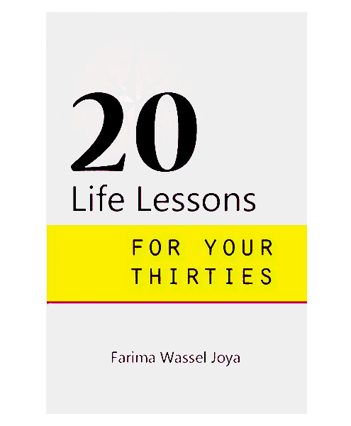 20 life lessons for your 30s